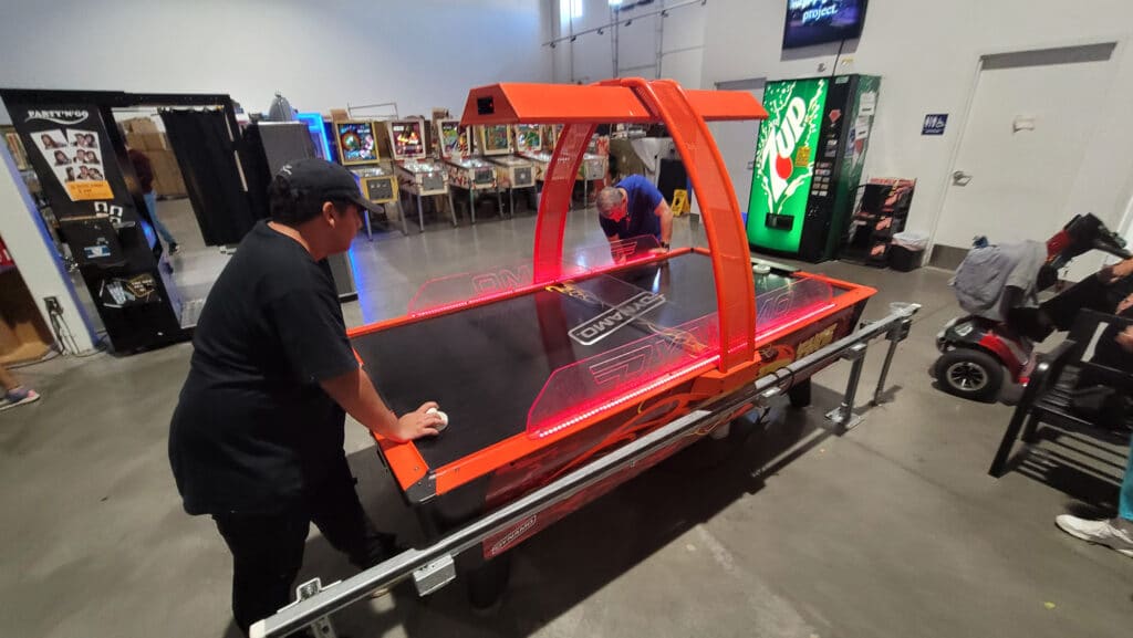 Pinball Hall of Fame Air Hockey