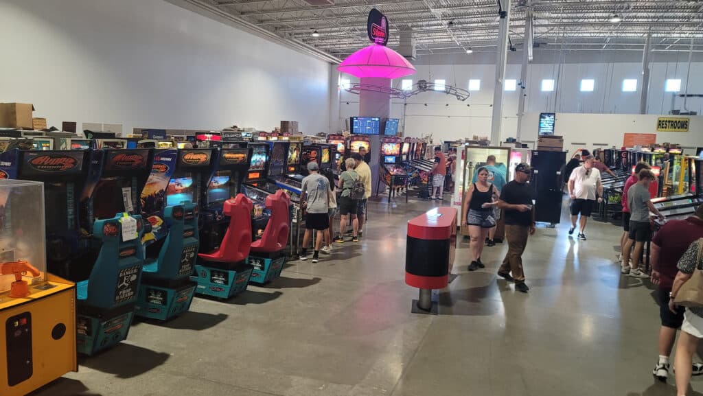 Pinball Hall of Fame Layout