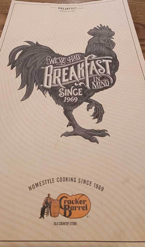 Cracker Barrel Menu