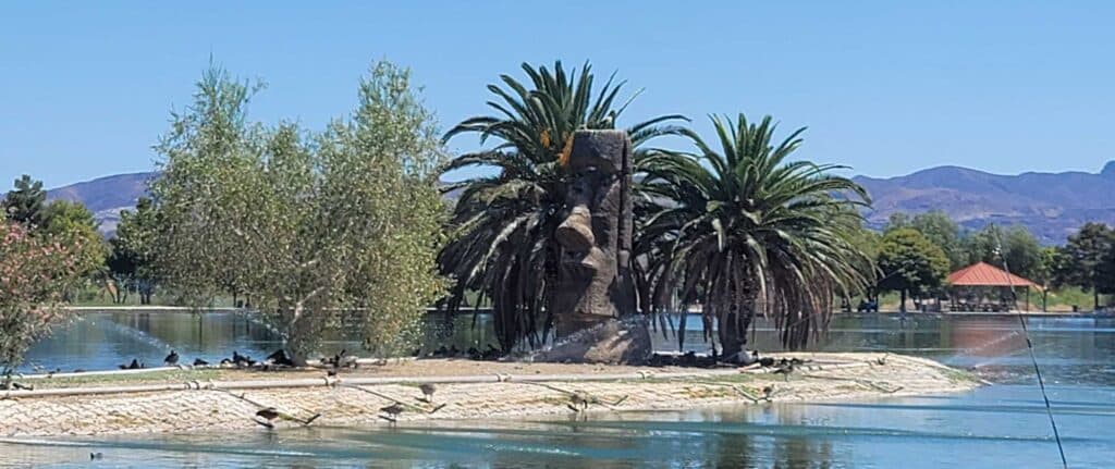 Sunset Park Moai