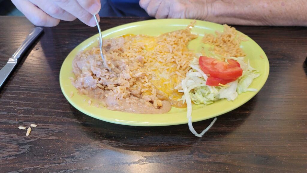 Tres Amigos Cheese Enchiladas