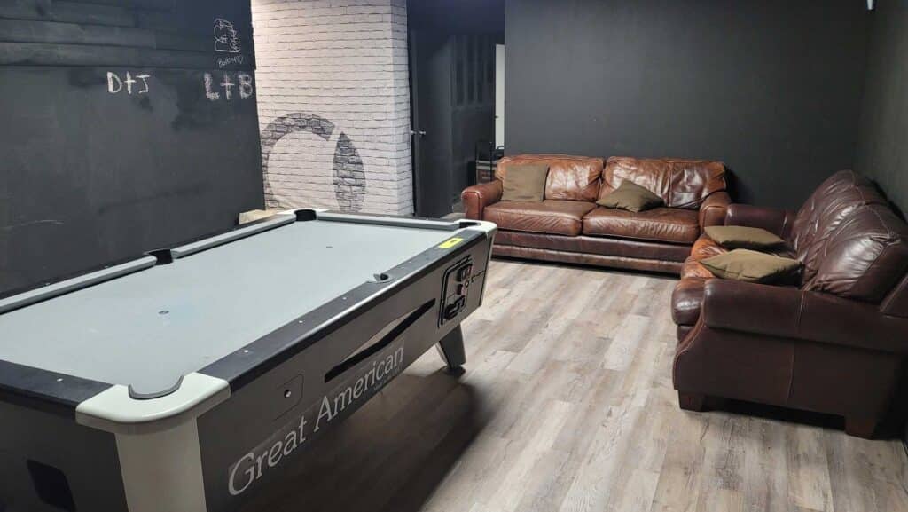 Backyard Pool Table