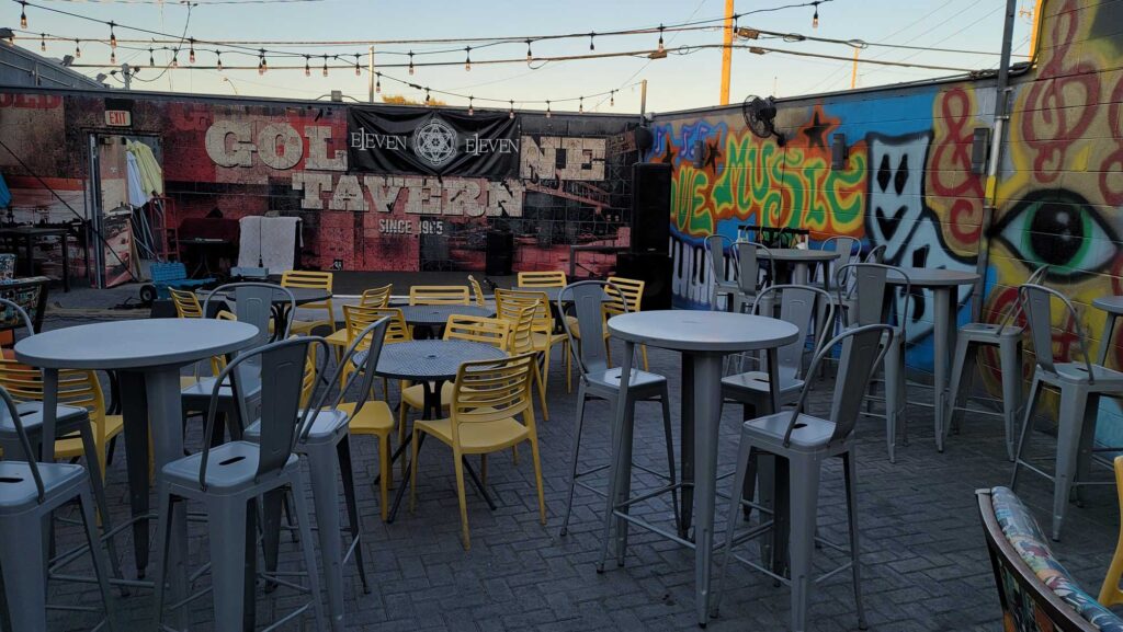 Gold Mine Tavern Patio