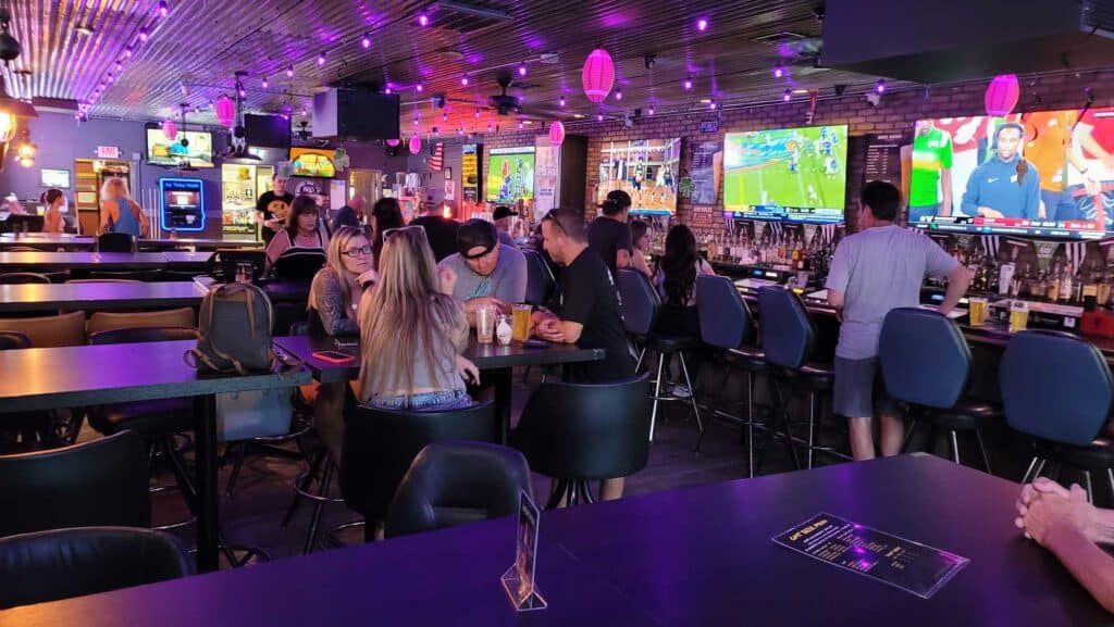 Gold Mine Tavern Seating