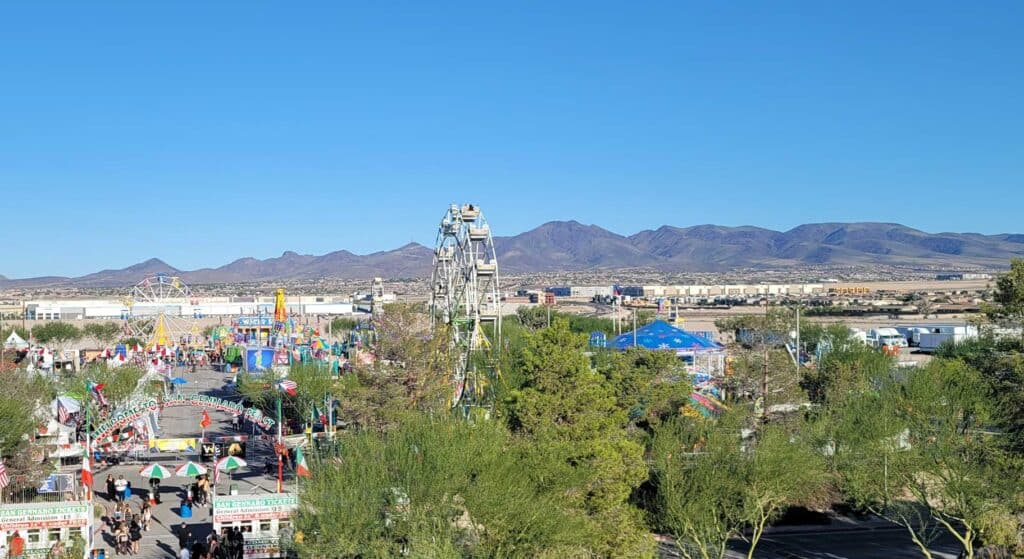 View of San Gennaro Feast