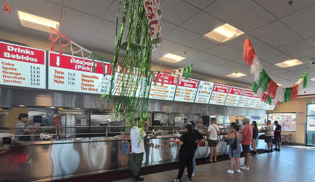 Tacos El Gordo order