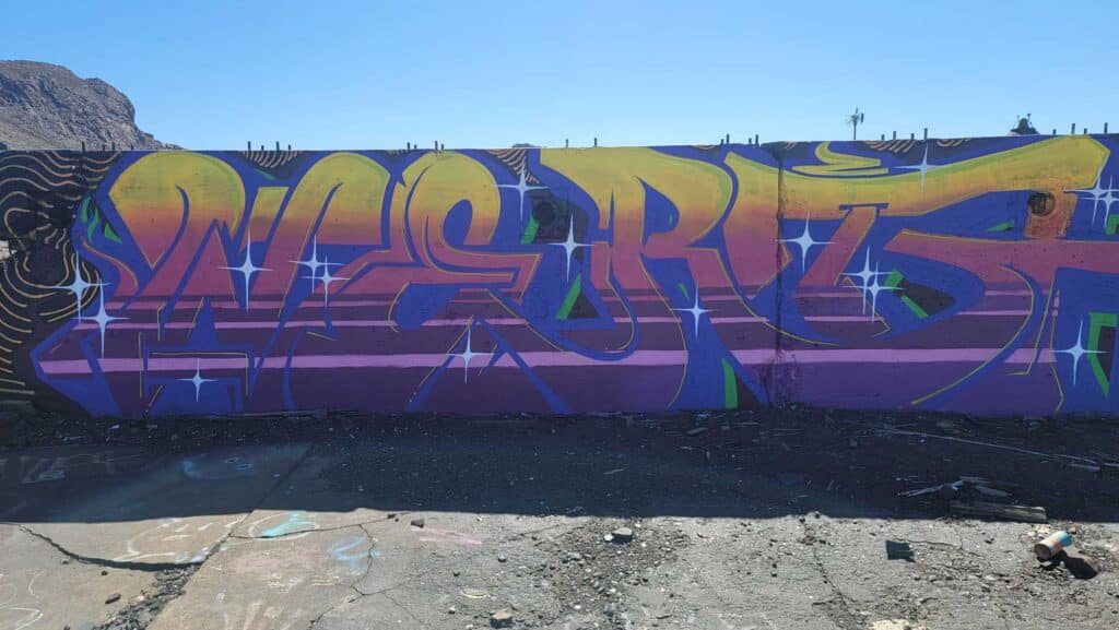 Wheel of Misfortune Graffiti