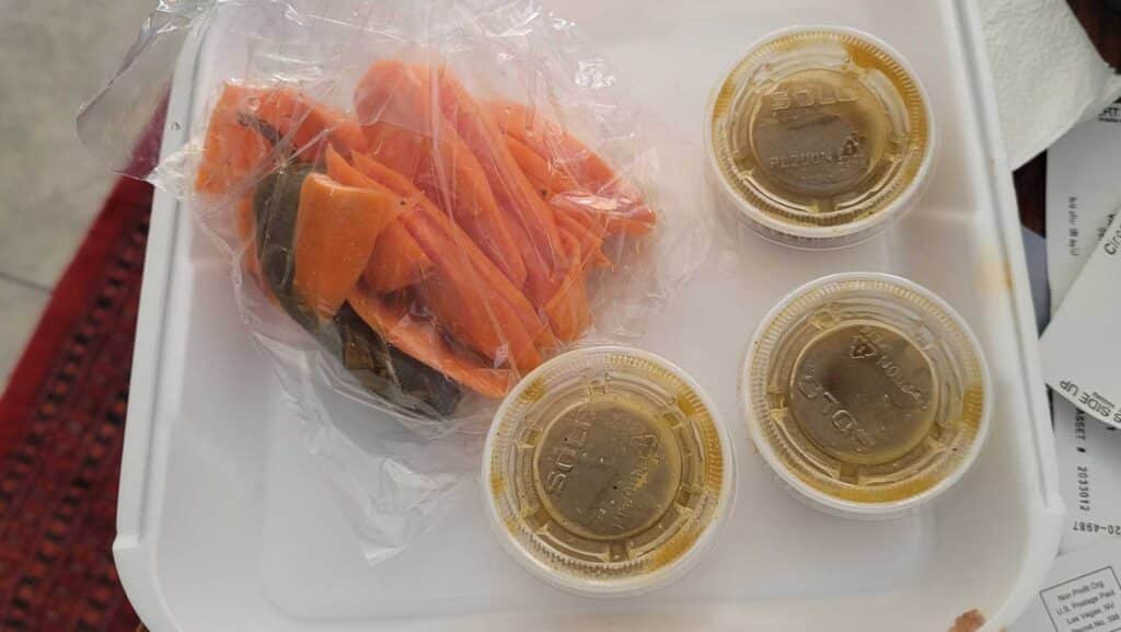 Carrots and Sauce
