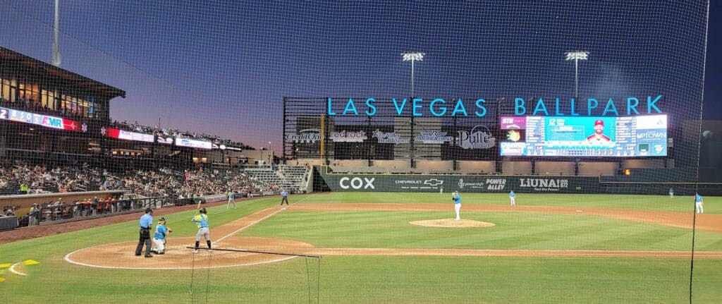 Las Vegas Ballpark view