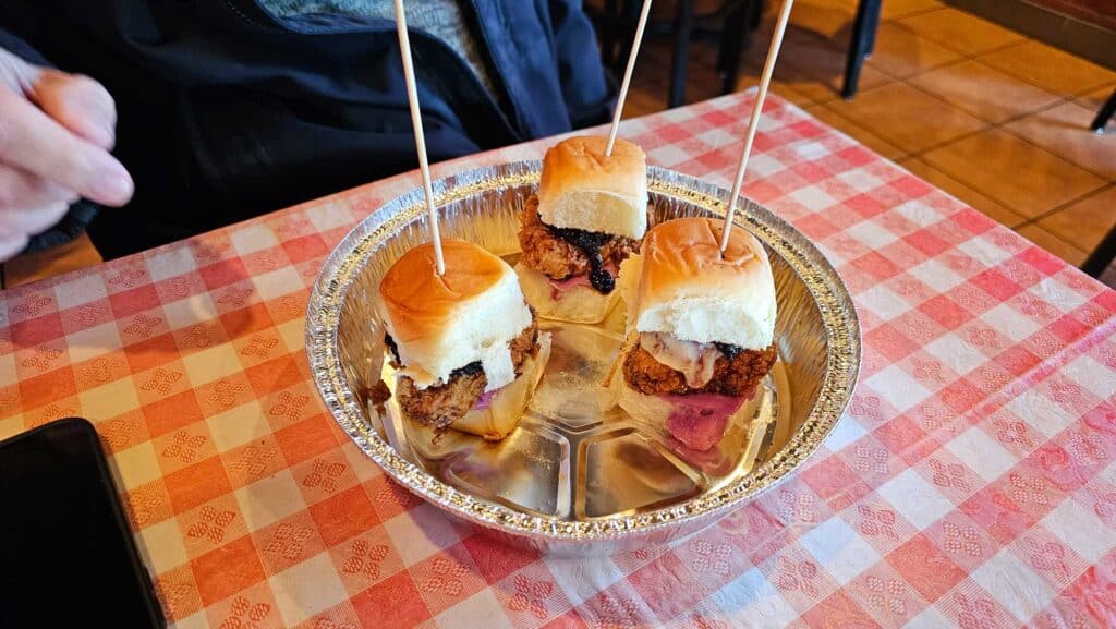 Blueberry Sliders