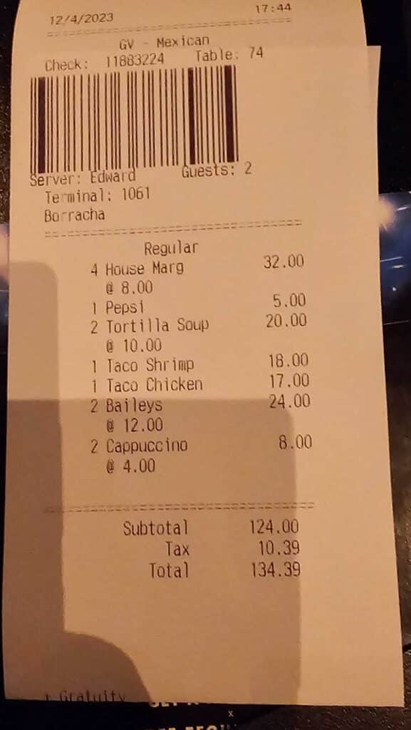Receipt