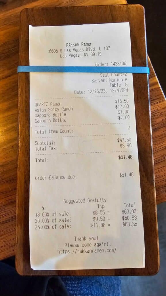 Receipt