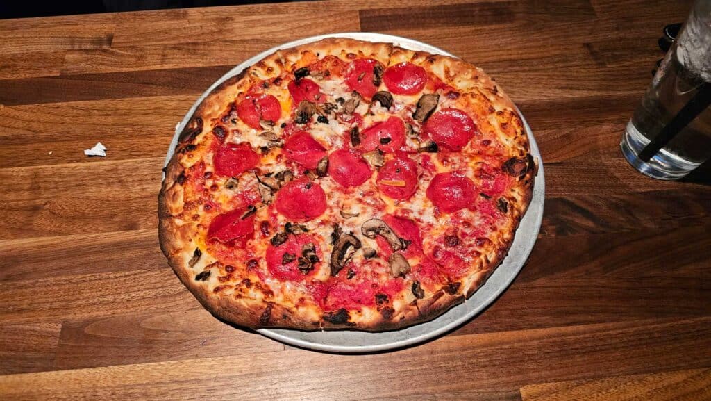 Pepperoni and Mushroom