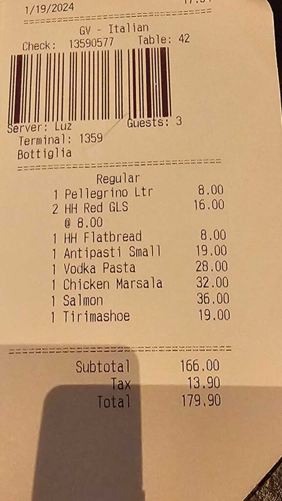 Receipt