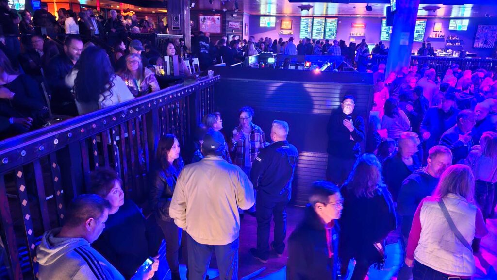 Standing room