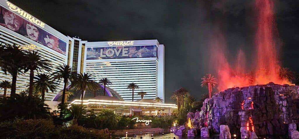 The Mirage Volcano