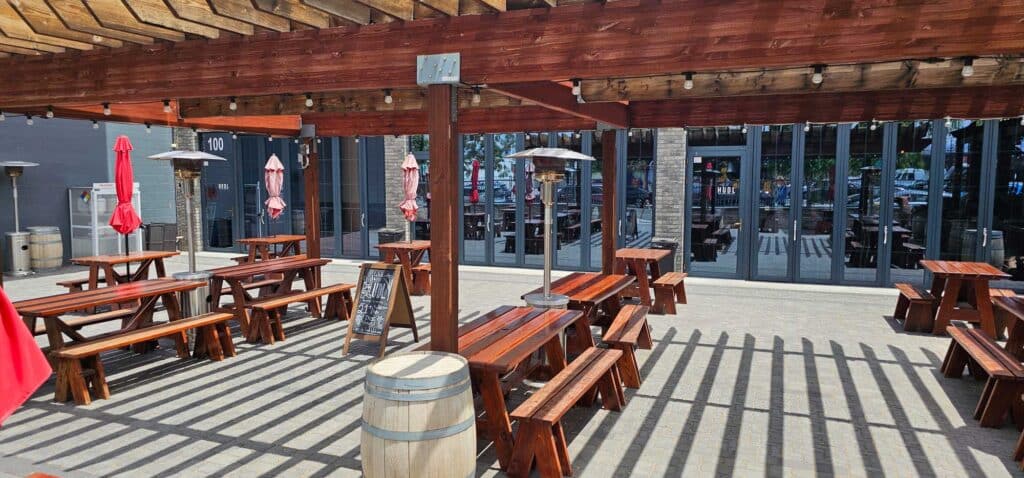 HUDL Outdoor Seating