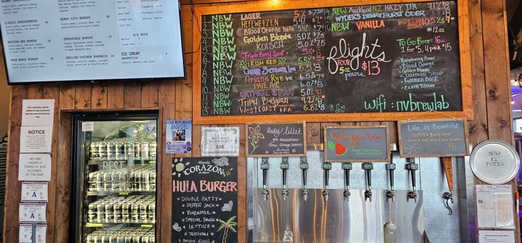 Nevada Brew Works Taps