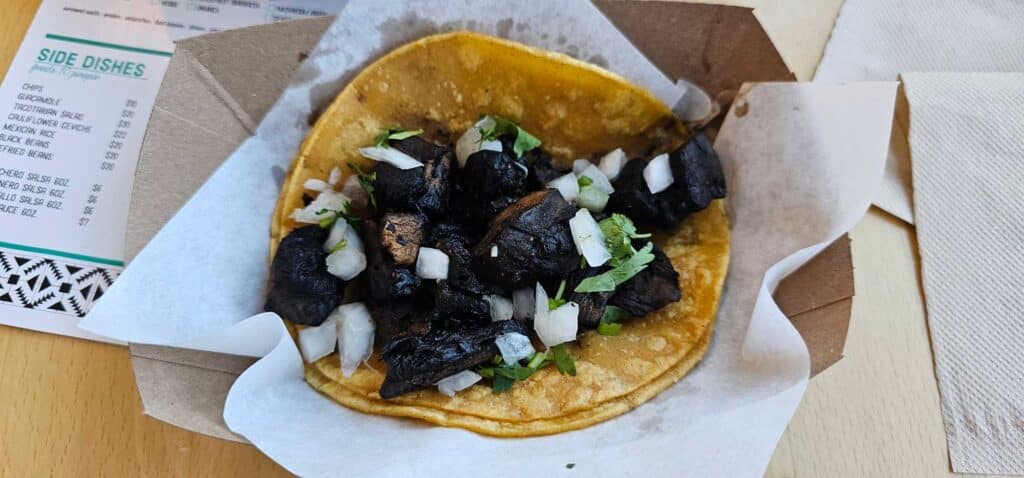 Mushroom Taco