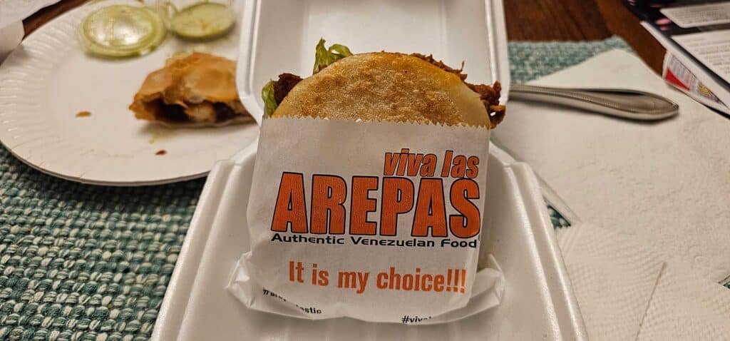 Chicken Arepas