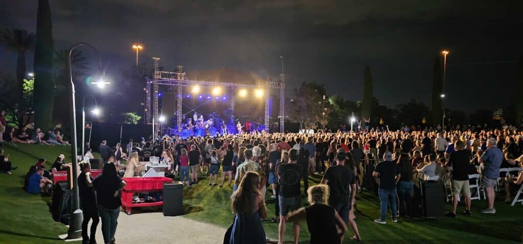 Backyard Amphitheater Finale