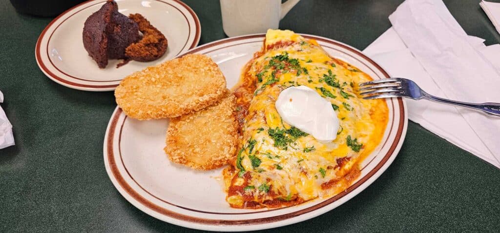 Chili Rellenos Omelette