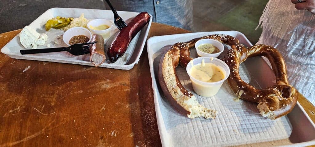 Pretzel And Sausage
