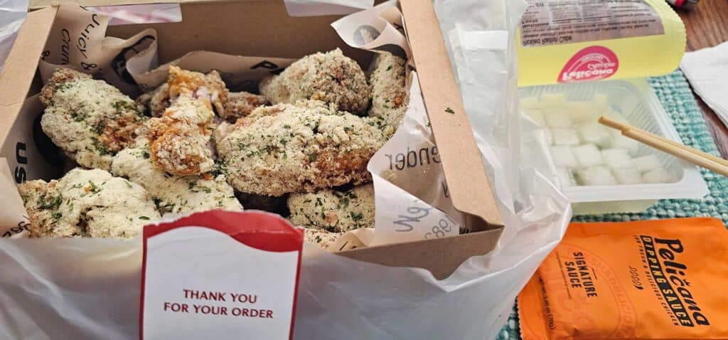 Cheese Crispy Wings