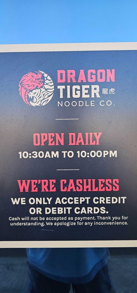Cashless