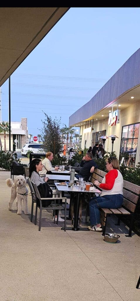 Dog Friendly Patio