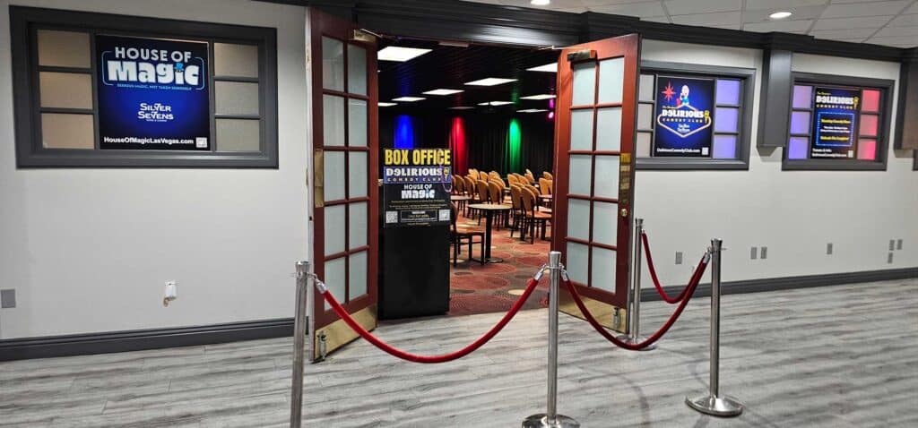 Delirious Comedy Club Front