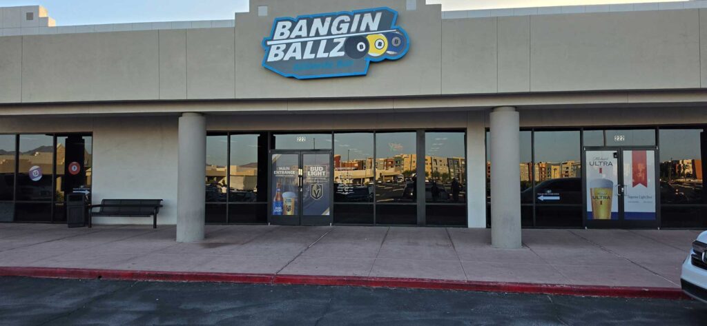 Bangin Ballz Billiards Front