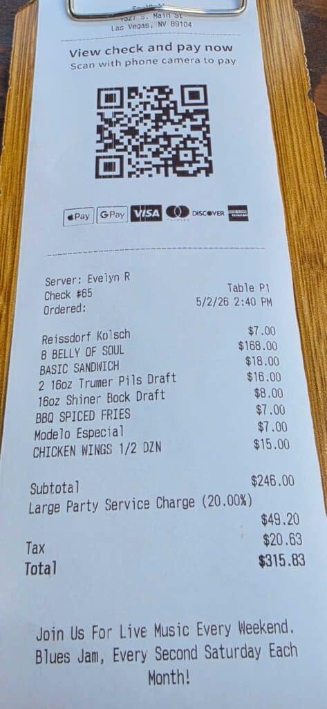 Receipt