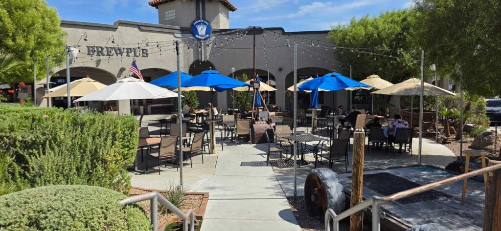 Boulder Dam Brewing Co Patio