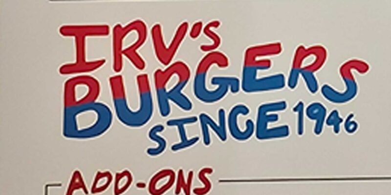 Irvs Burgers Outstanding Hot Dog And Double Burgers
